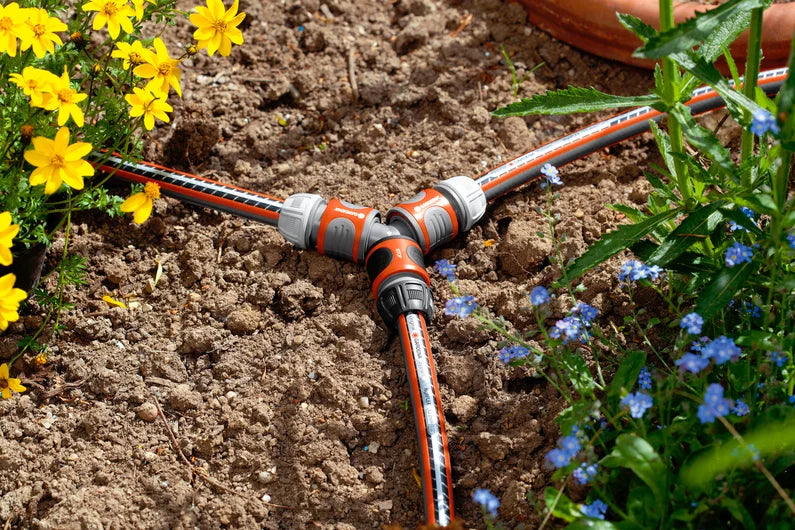 Gardena Abzweig-Satz – 13 mm (1/2"), Kunststoff, Grau, Orange