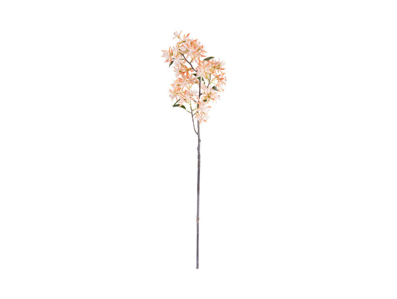 present time Milan Flowers Kunstpflanze – 86 × 22 cm – Stoff, orange