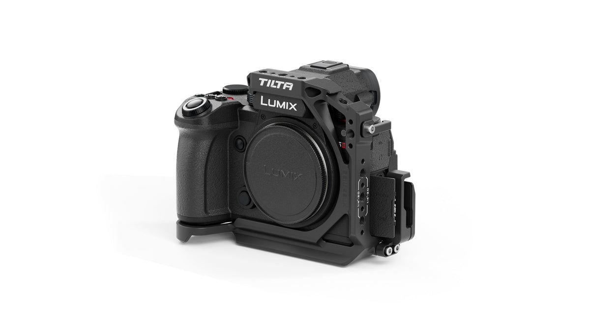 Tilta TA-T50-HCC-B Half Camera Cage – 141 × 66 × 117 mm – für Panasonic S5 II/IIX – Schwarz
