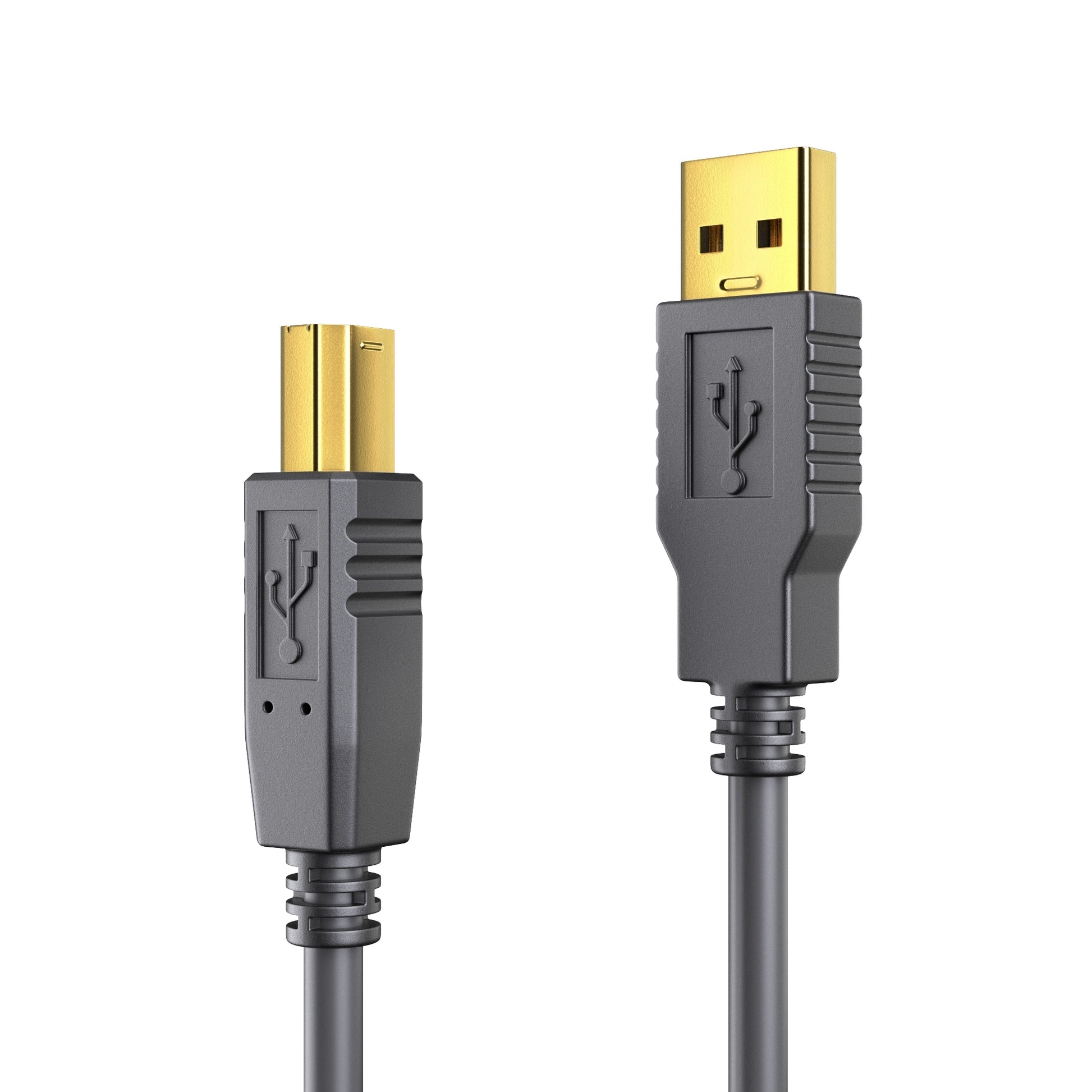 PureLink USB-Kabel, USB-A zu USB-B, 15 m, USB 2.0, Lade-/Datenkabel
