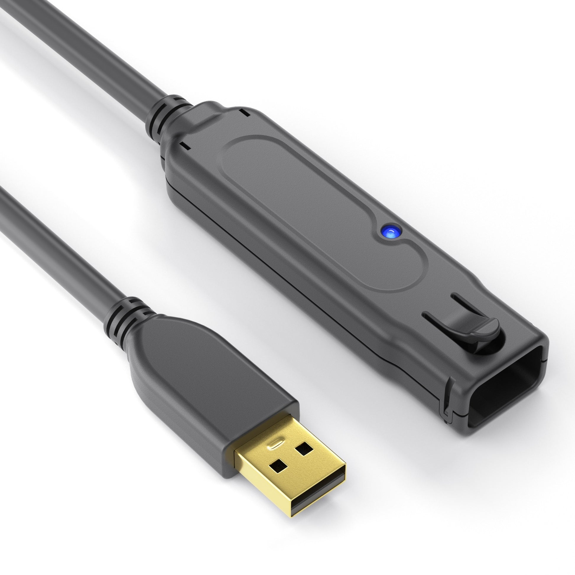 PureLink USB-Kabel, USB-A zu USB-A, 30 m, USB 2.0