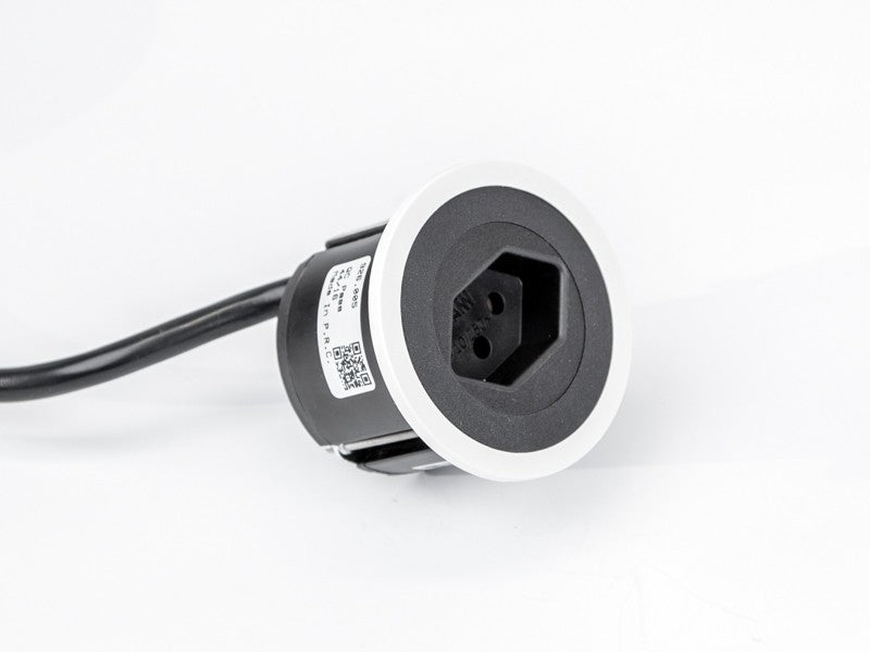 Bachmann PIX Einbausteckdosenleiste, 1×T13, Einbau, Eingang T13, 2 m – Schwarz
