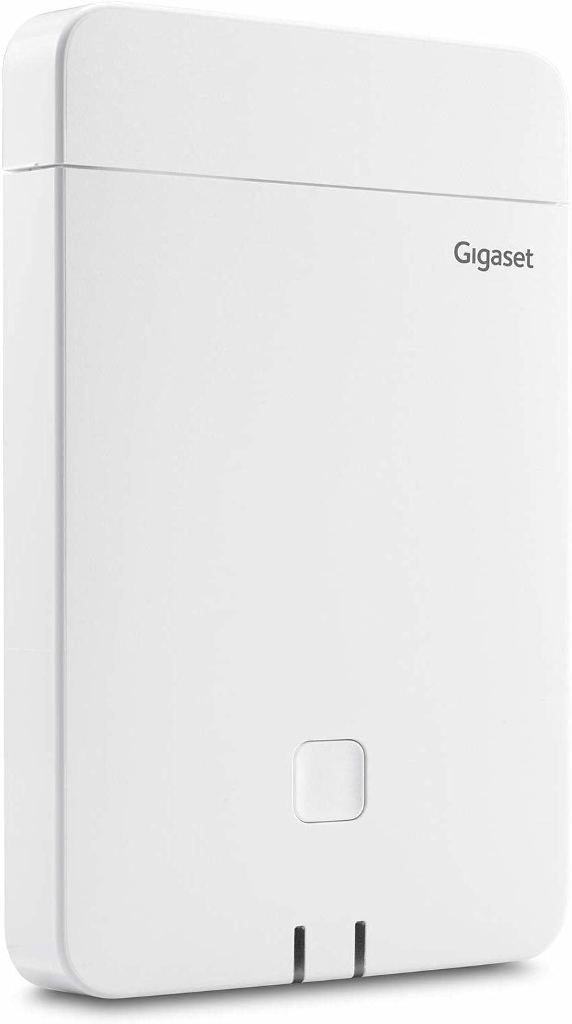 Gigaset N670 IP PRO – DECT-Telefon mit Basis, 20 SIP-Konten, PoE, für 3CX, Microsoft Teams, Peoplefone u. a.