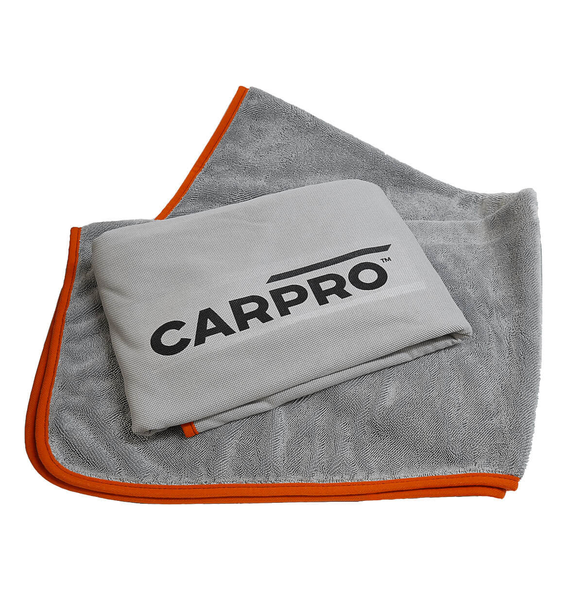 CarPro Mikrofasertuch DH50 – Grau – 50,8 × 50,8 cm – 1 Stk.