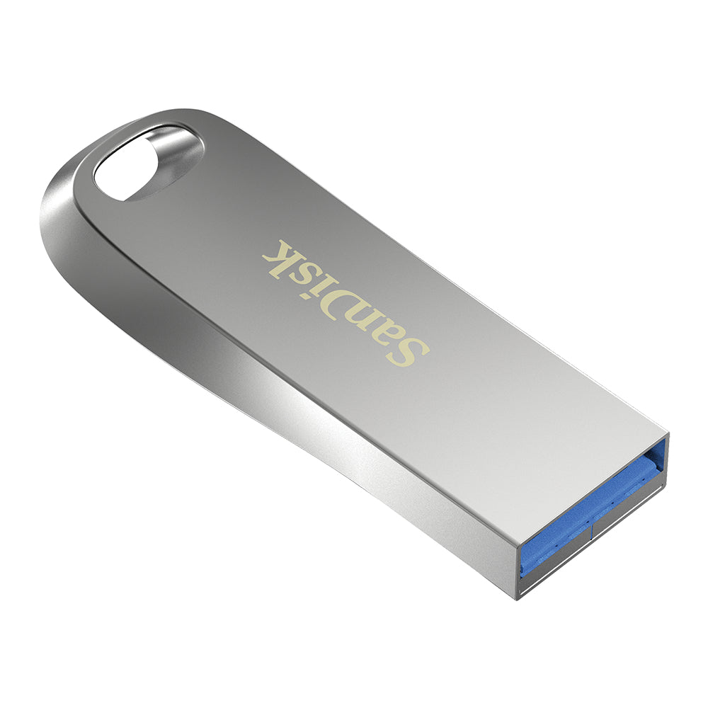 SanDisk Ultra Luxe – 128 GB, USB-A, USB 3.2 Gen 1 (3.1 Gen 1), 150 MB/s, Silber