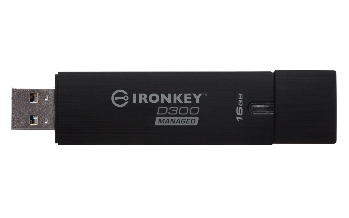Kingston Technology Kingston IronKey D300M – 16 GB, USB‑A (USB 3.2 Gen1), FIPS 140-2, IPX8
