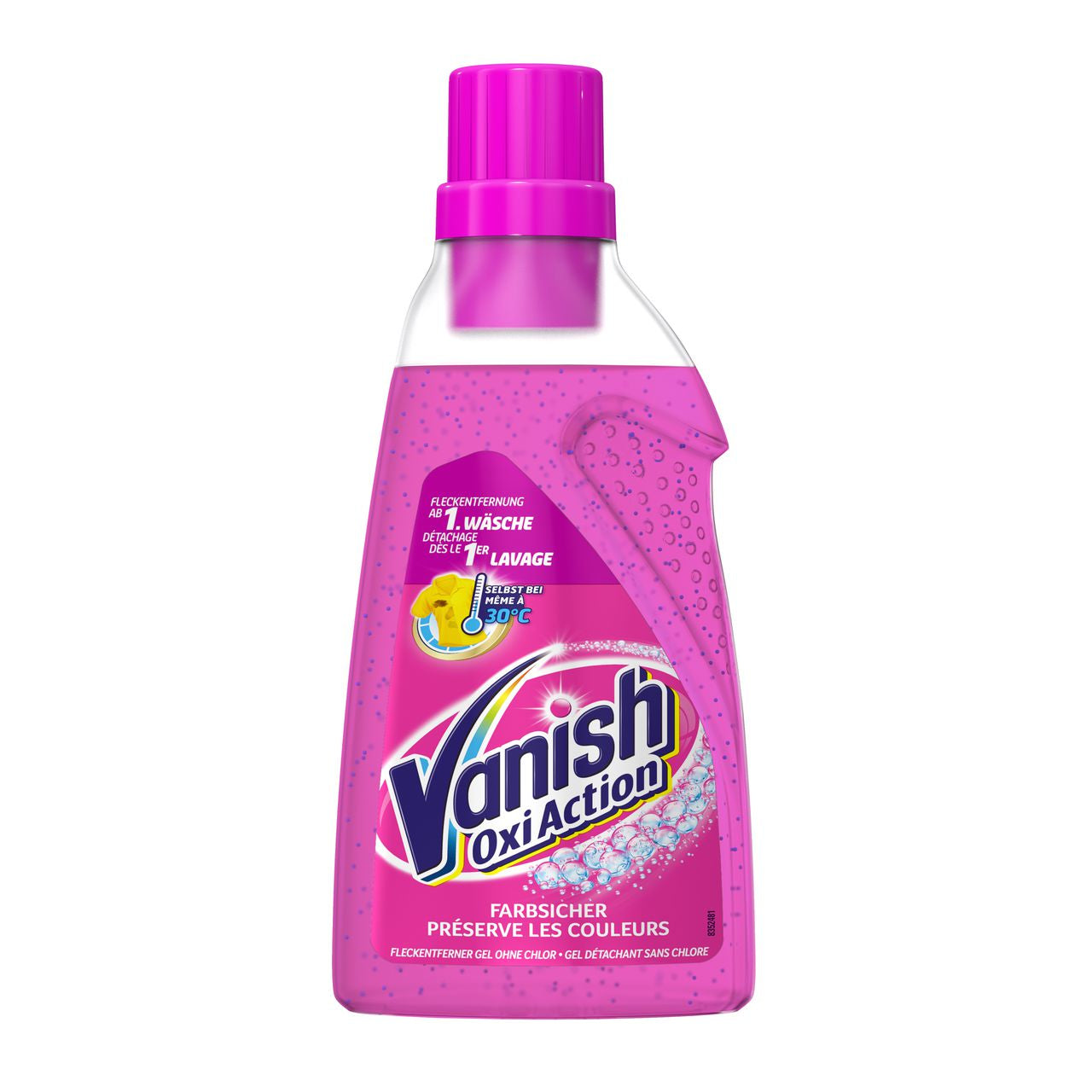 Vanish Fleckenentferner Gel für Color/Weiss Oxi Action Farbsicher – 750 ml