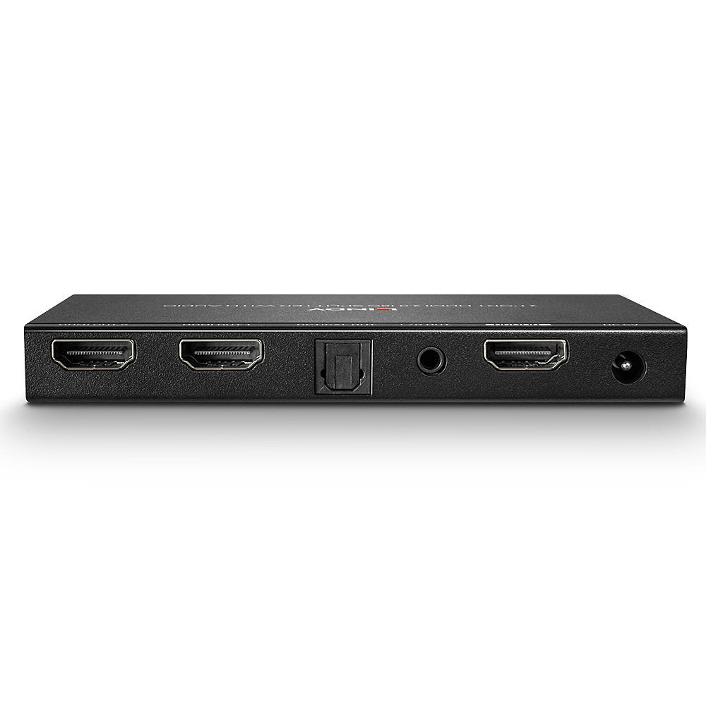 Lindy HDMI-Splitter 1×2, 18 Gbit/s, Audio