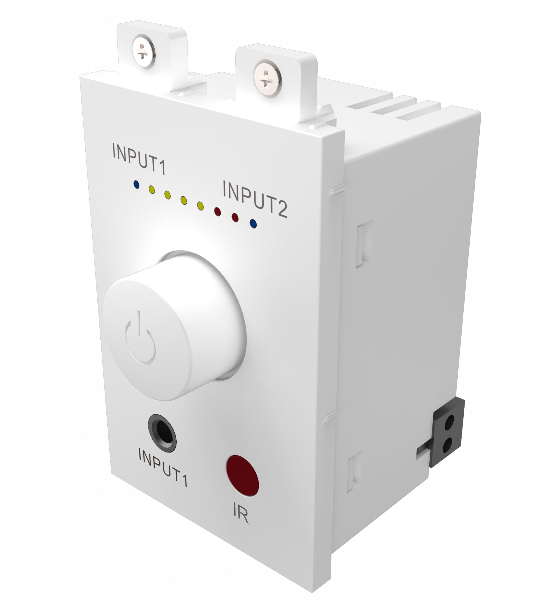 Vision TC3 – Stereo-Vollverstärker, 2×25 W (8 Ω), L/R Ein/Aus, DC 12 V, Weiss