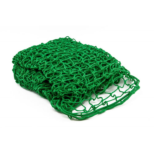 Zurrfix Abdecknetz – 2,50 × 2,50 m – Maschenweite 45 mm, Schnurstärke 3 mm, mit Seil – grün – für PKW