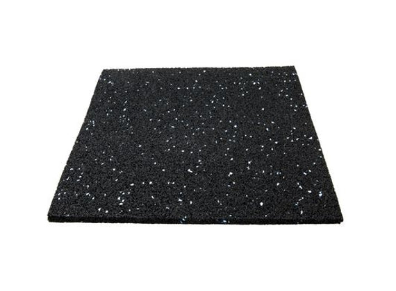 Zurrfix Antirutschmatte – 250 × 125 mm, 8 mm, Gummi, Schwarz, 1 Stk.