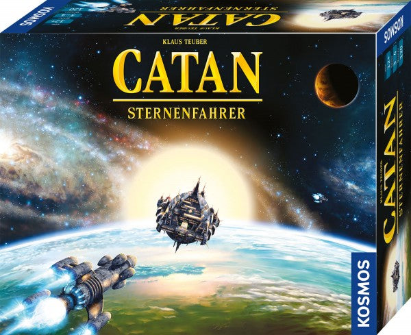 Kosmos CATAN Sternenfahrer – Strategiespiel, 3–4 Spieler, ab 12 Jahren, 90 Min., DE