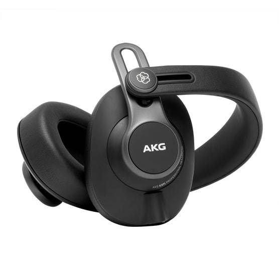 AKG K371 – Over-Ear Studiokopfhörer – geschlossen, kabelgebunden, abnehmbares Kabel – schwarz