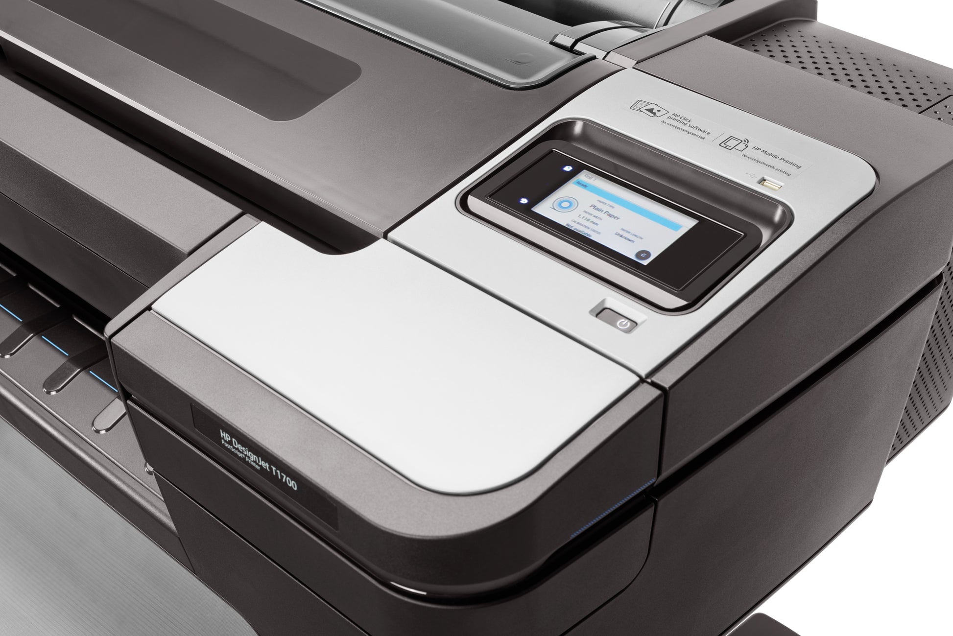 HP DesignJet T1700 dr – Grossformat-Plotter, 44" (1'118 mm), A0, LAN, Wi‑Fi Direct