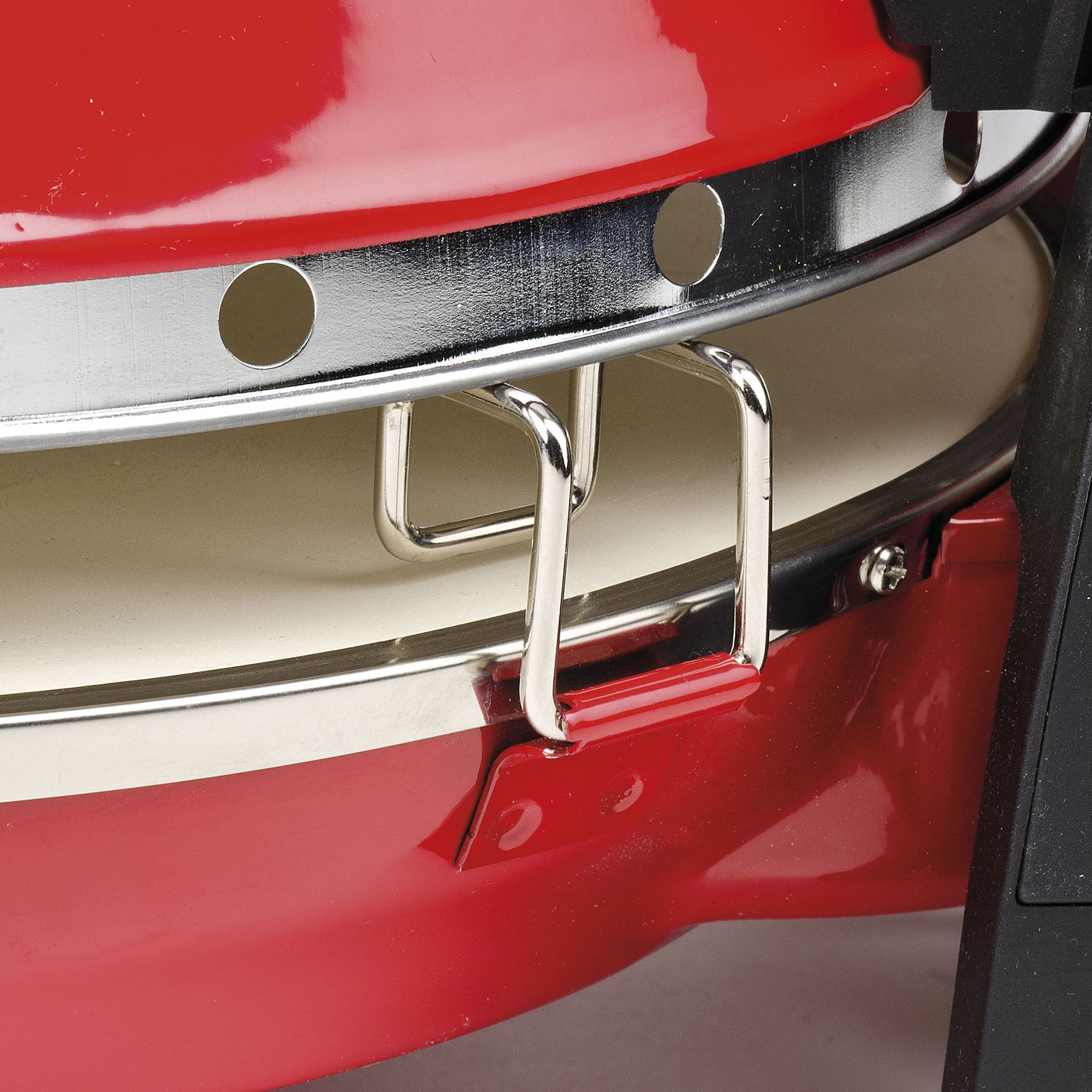 G3 Ferrari Pizzaofen Napoletana G1003202 – 1 Pizza, Ø 31 cm, 1200 W – schwarz/rot