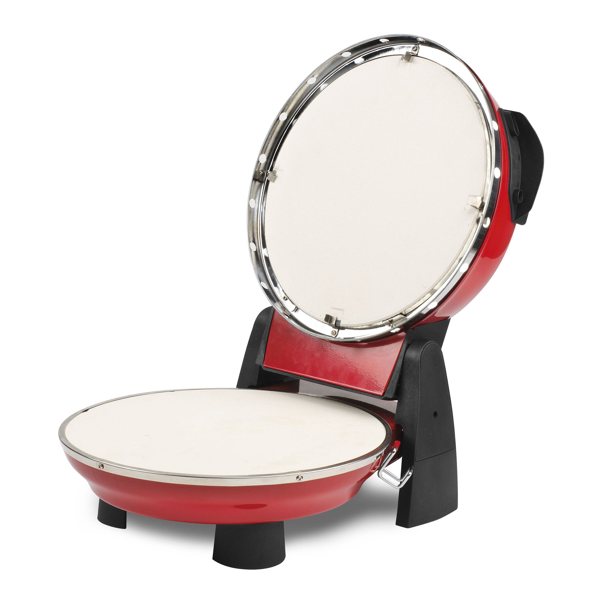 G3 Ferrari Pizzaofen Napoletana G1003202 – 1 Pizza, Ø 31 cm, 1200 W – schwarz/rot