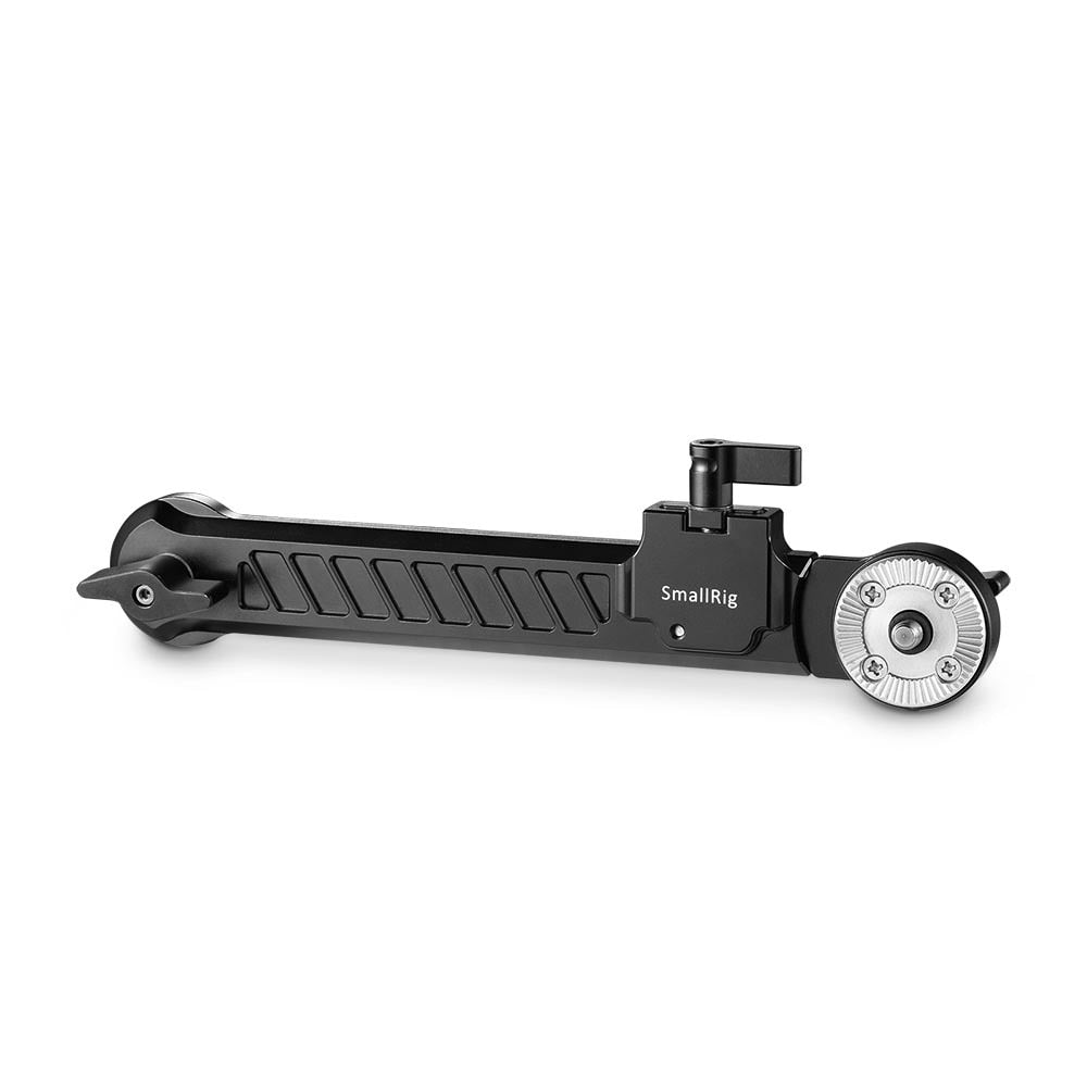 SmallRig 1870 Erweiterungsarm – 203 × 50 × 35 mm, Aluminium – für Geräte mit ARRI-Rosette – Schwarz/Silber