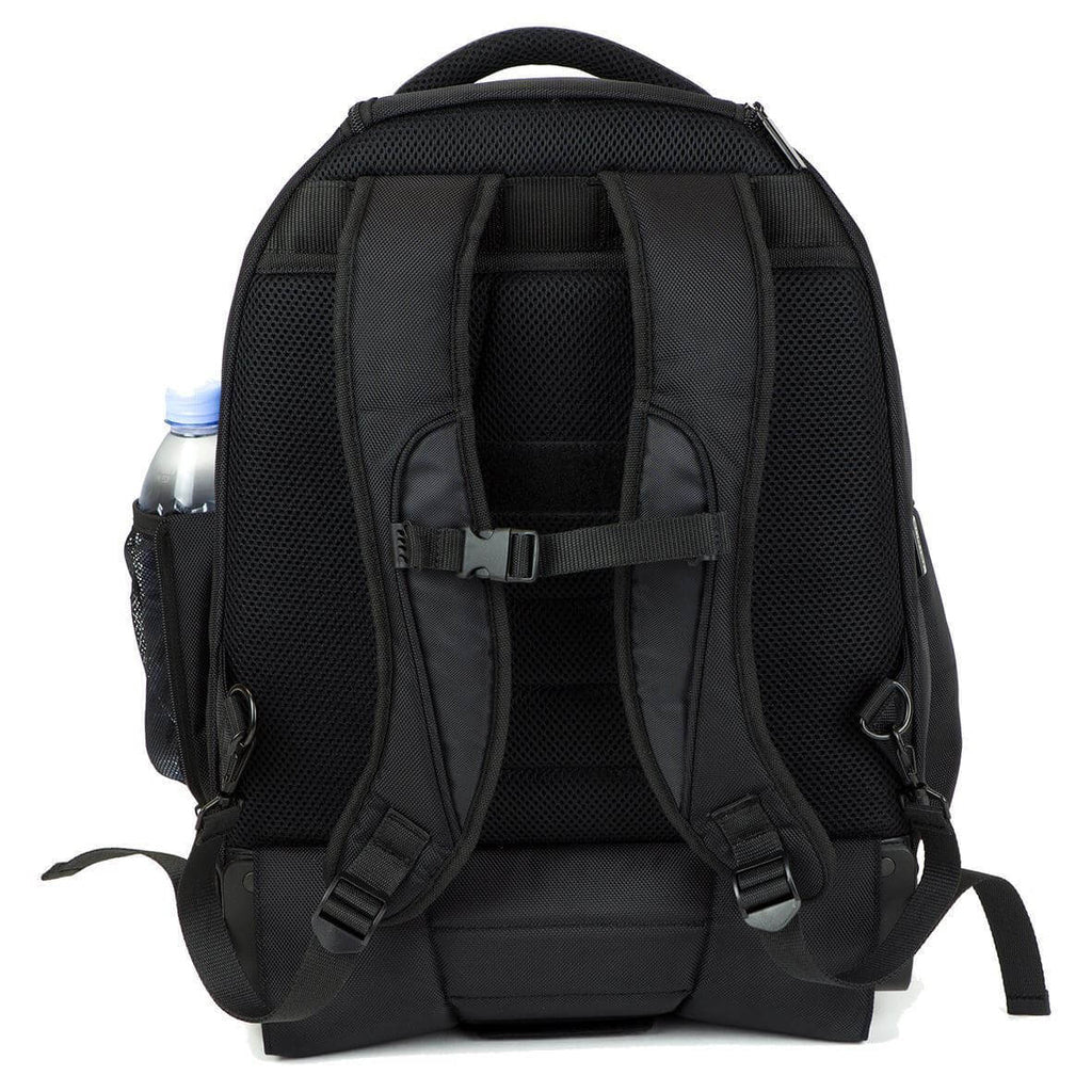 Targus Trolley-Rucksack – 30 l, mit Rollen, mit Tablet-Fach, Polyester – Schwarz, 220 × 515 × 360 mm