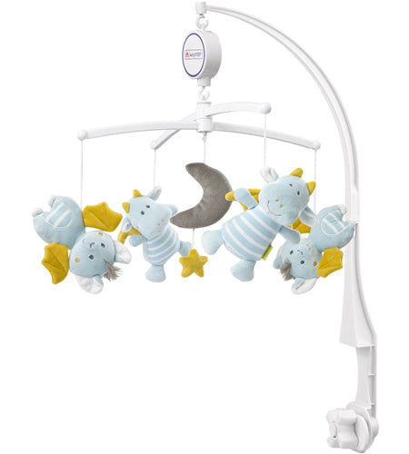 Fehn Little Castle Mobile – mit 1 Melodie, für Kinderbett – H 40 cm – ab 0 J. – mehrfarbig