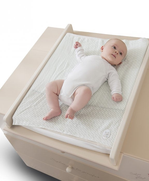 Sophie la girafe Wohndecke – Baumwolle, Mehrfarbig – 70 × 70 cm