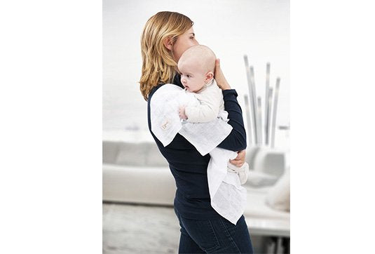 Sophie la girafe Wohndecke – Baumwolle, Mehrfarbig – 70 × 70 cm