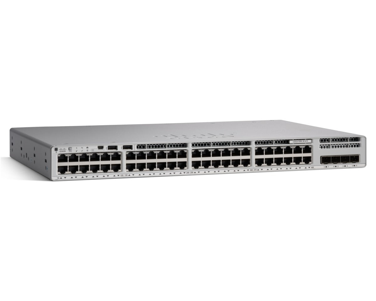 Cisco Catalyst 9200L – Managed L3 Switch – 48× 1G, 4× SFP+, 1U
