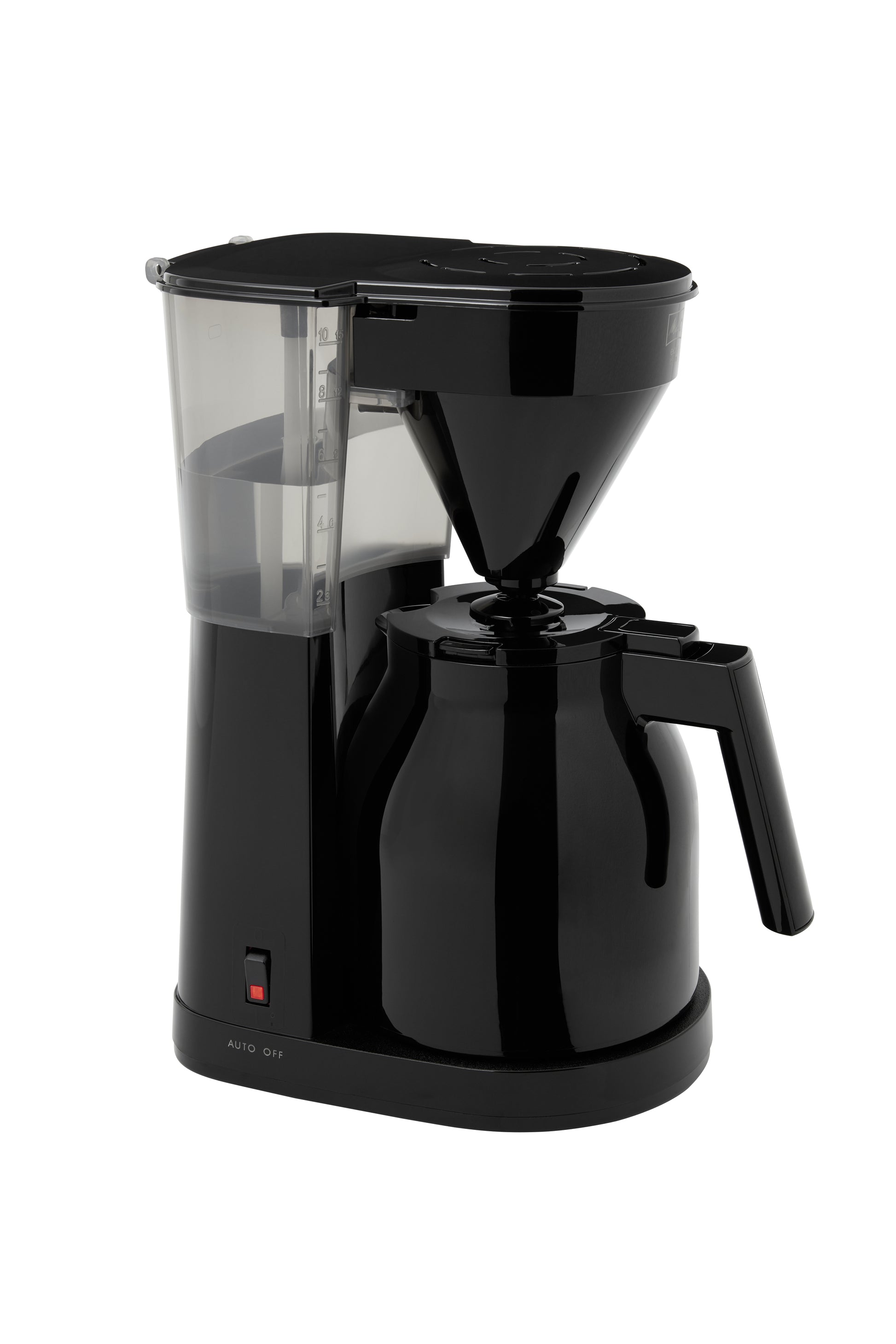 Melitta Easy Therm Filterkaffeemaschine – 8 Tassen, 1 l, Schwarz