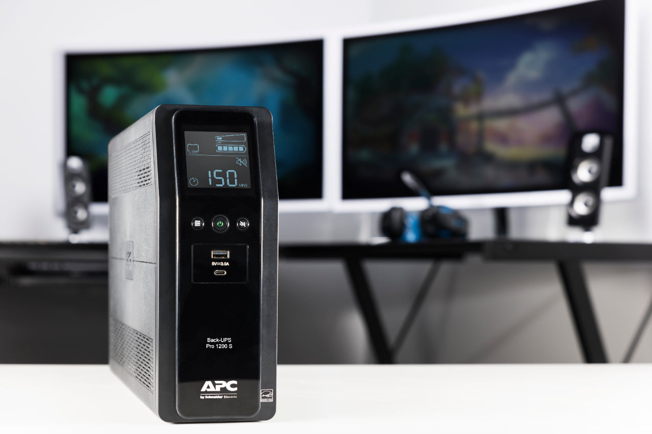 APC BR1200SI USV 1,2 kVA/720 W Line-Interaktiv – Tower – C13×8 – schwarz