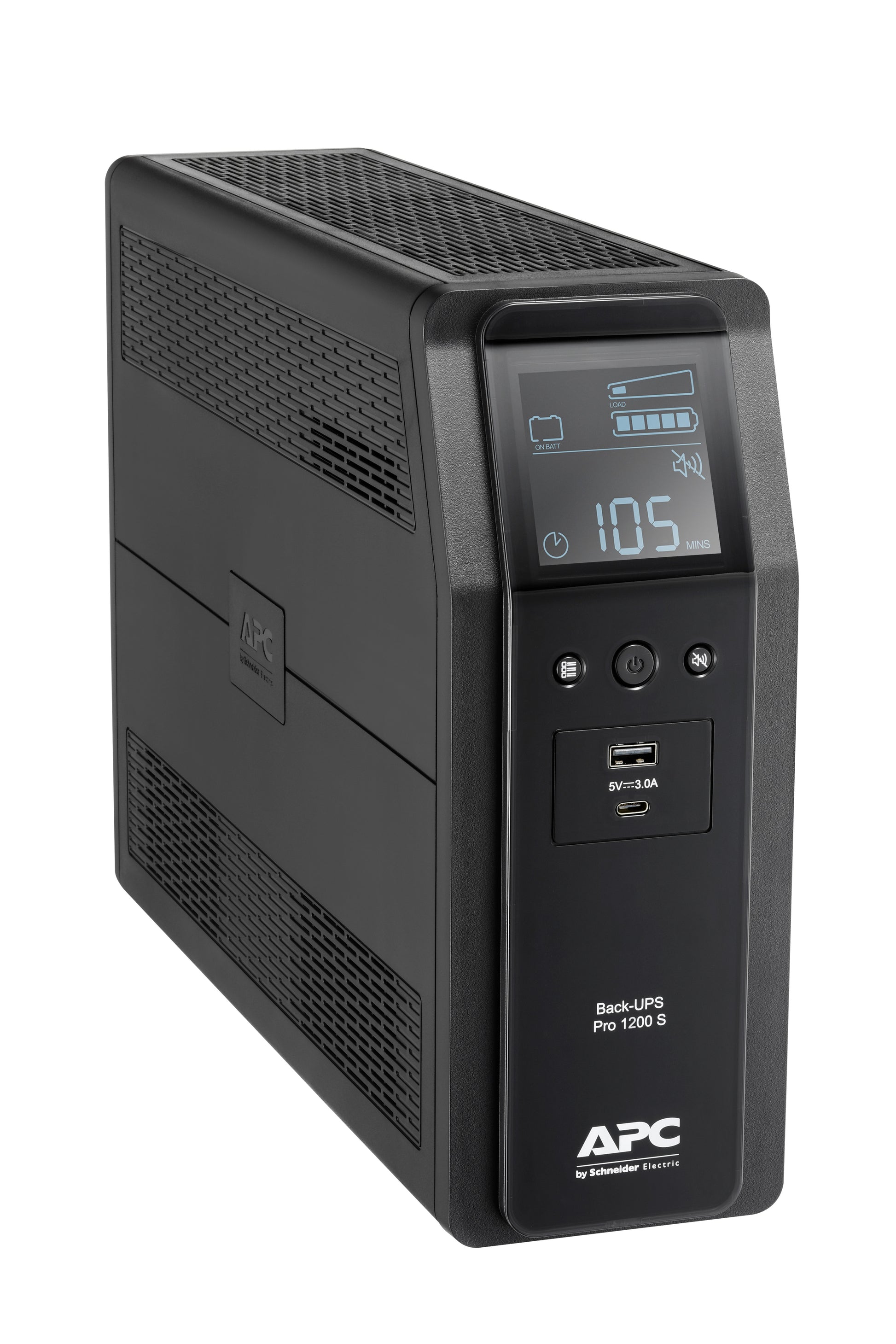 APC BR1200SI USV 1,2 kVA/720 W Line-Interaktiv – Tower – C13×8 – schwarz