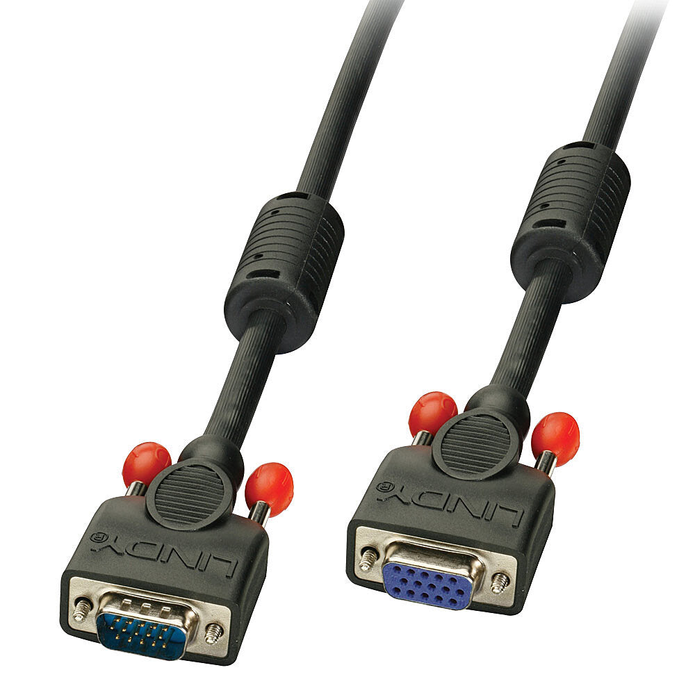 Lindy HD15–HD15 Videokabel – 0,5 m, Schwarz