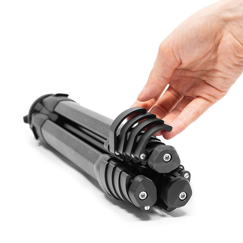 Peak Design Travel Tripod Carbon Reisestativ – Carbon, 5 Sektionen, 152,4 cm max, Traglast 9,1 kg – für Kamera