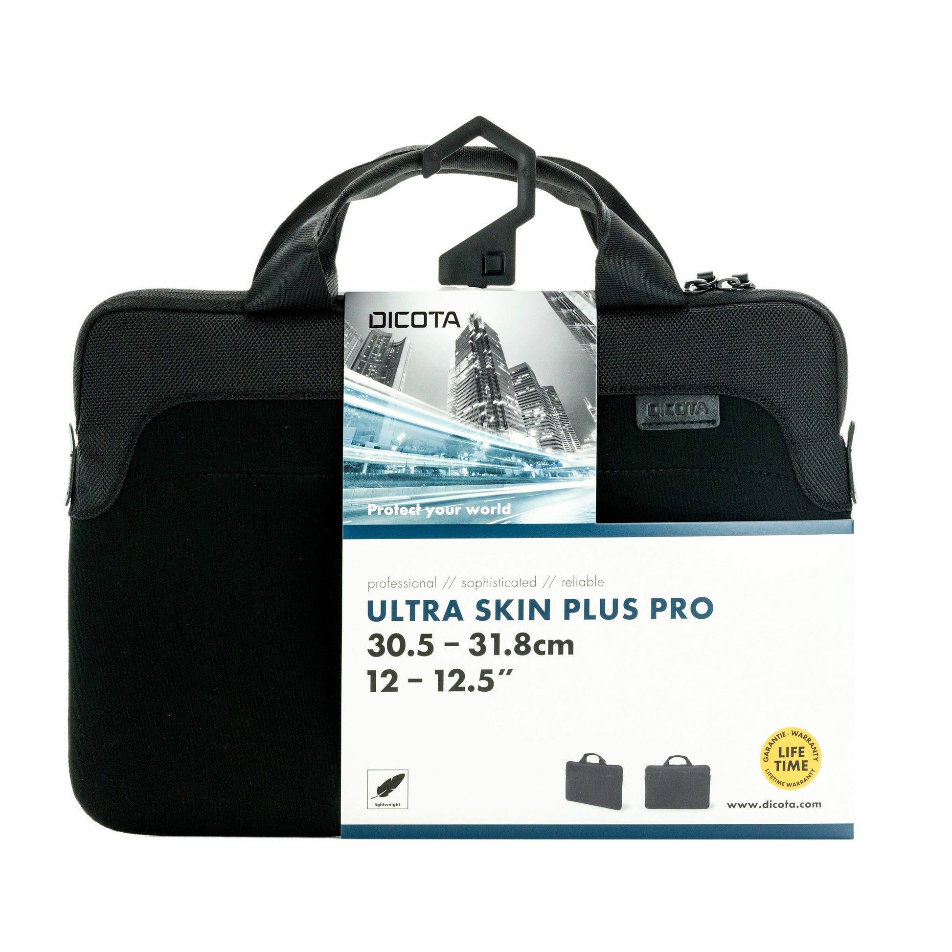 DICOTA Ultra Skin Plus PRO Tablet-Hülle für iPad Pro 12,5" – Schwarz