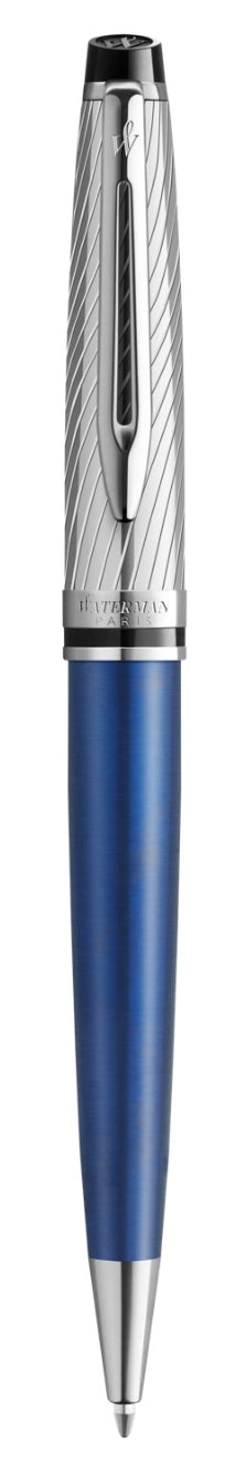 Waterman Kugelschreiber – Blau, Metall