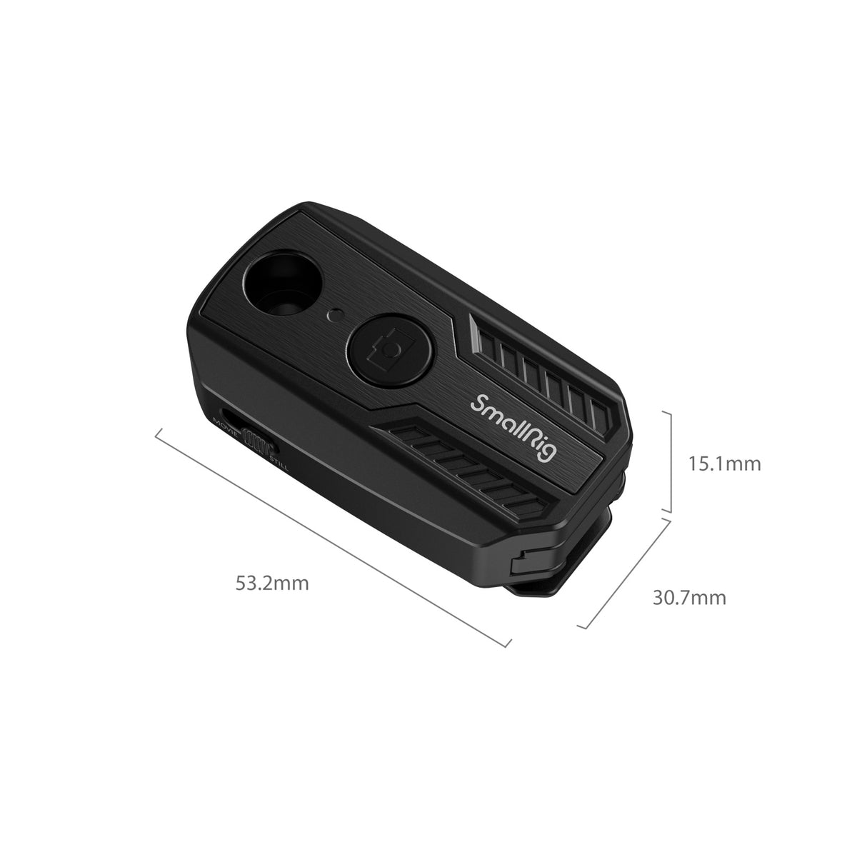 SmallRig Fernbedienung – für Sony Alpha 7R V, Canon EOS R5, Nikon Z50 und andere – Schwarz