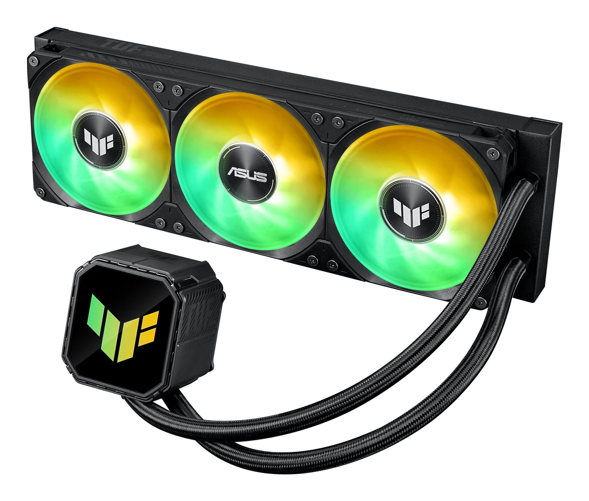 ASUS TUF Gaming LC III 360 ARGB – CPU-Kühler – 360 mm Radiator, 3×120 mm Lüfter, ARGB, Schwarz