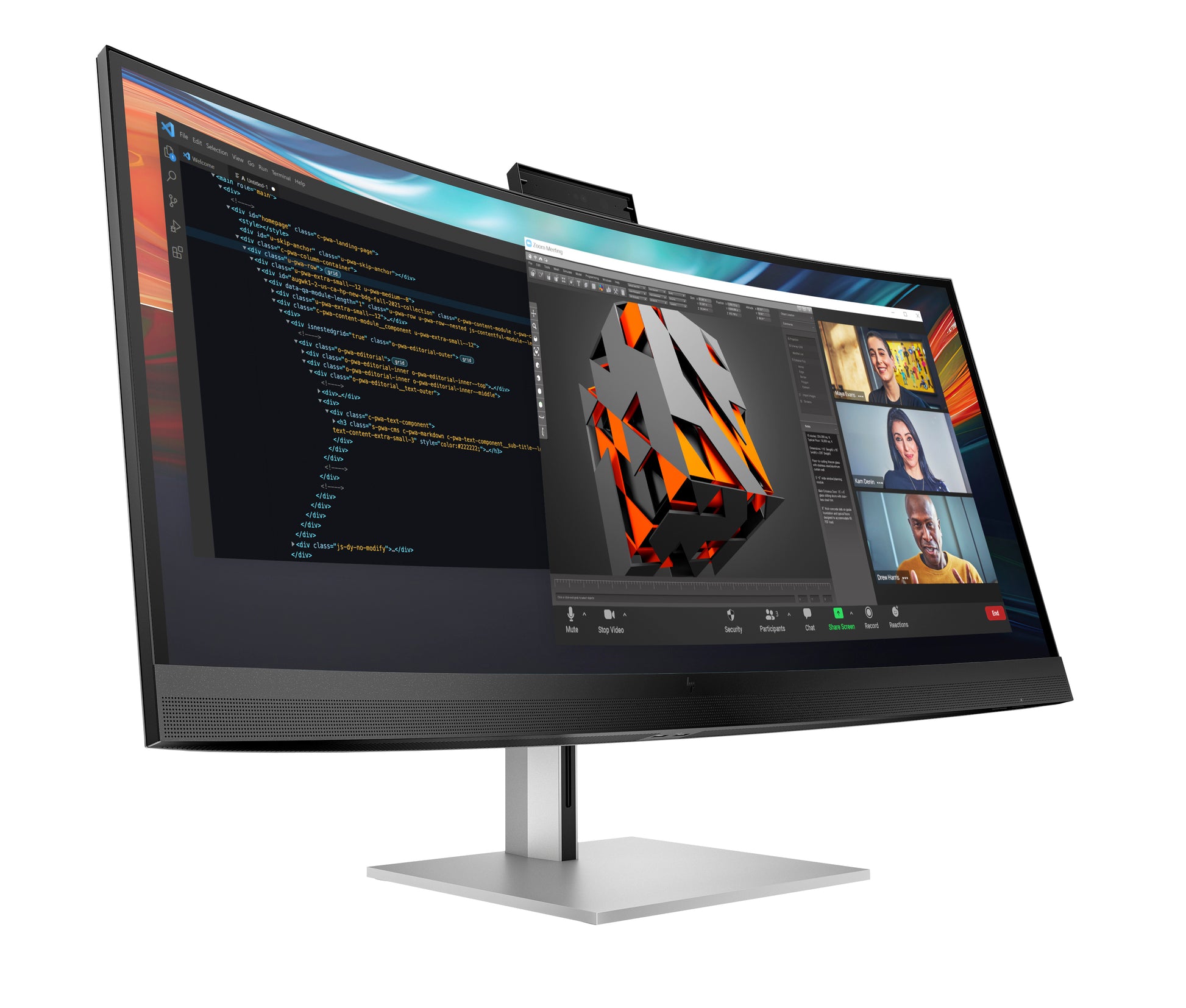 HP Serie 7 Pro 740pm – Monitor, 39,7"