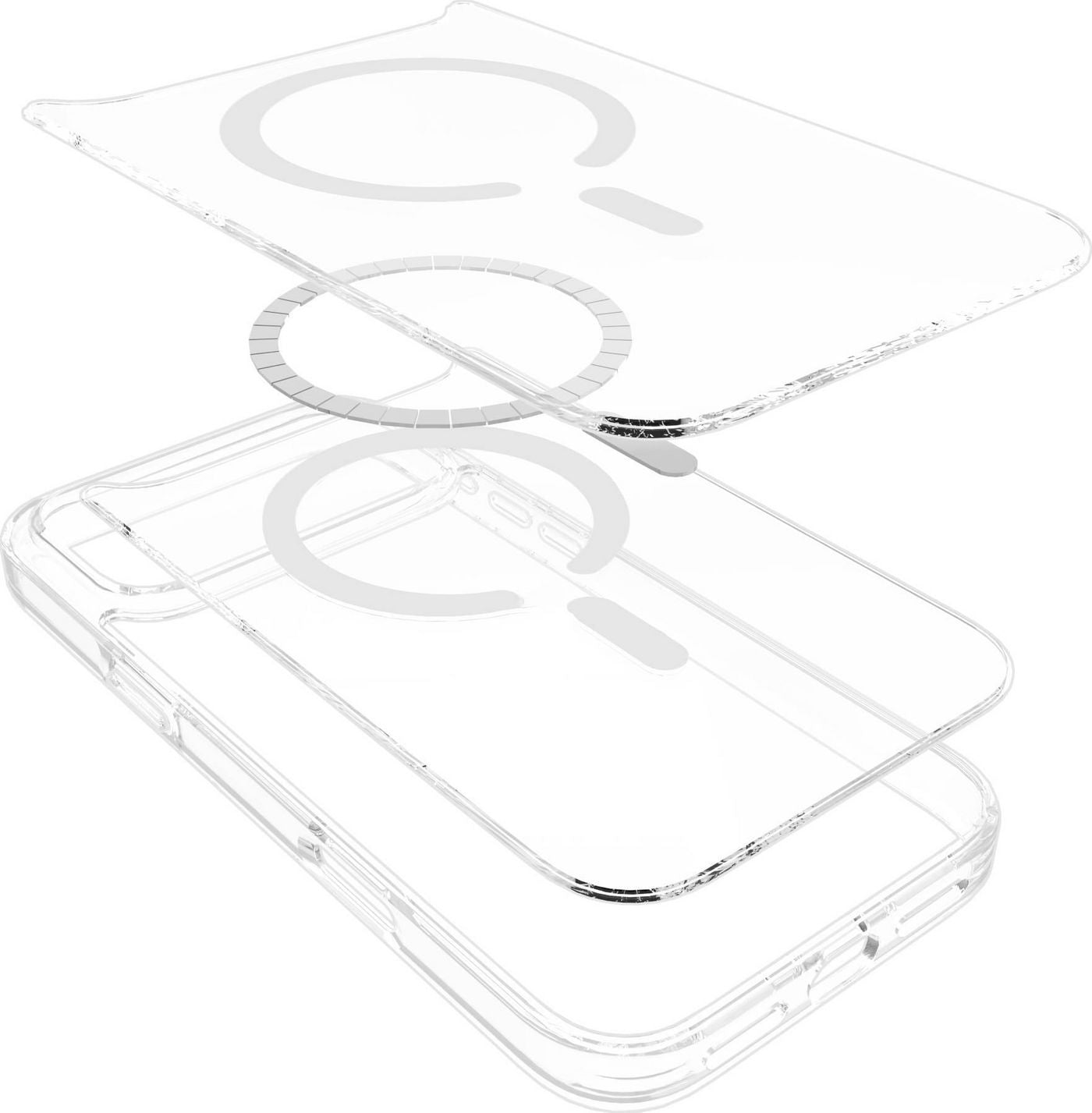eSTUFF INFINITE (GRS) OSLO Backcover – für Apple iPhone 17 Pro Max – PC+TPU, Transparent, bis 2 m Sturzsicherheit