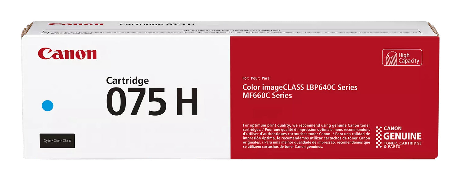 Canon Toner 075H – cyan