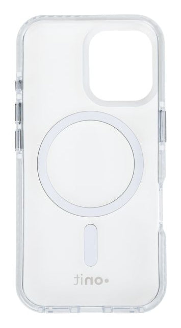 ONIT Mill.Std. Backcover – für Apple iPhone 16 – MagSafe, TPU, Transparent, Weiss, bis 3 m Sturzsicher
