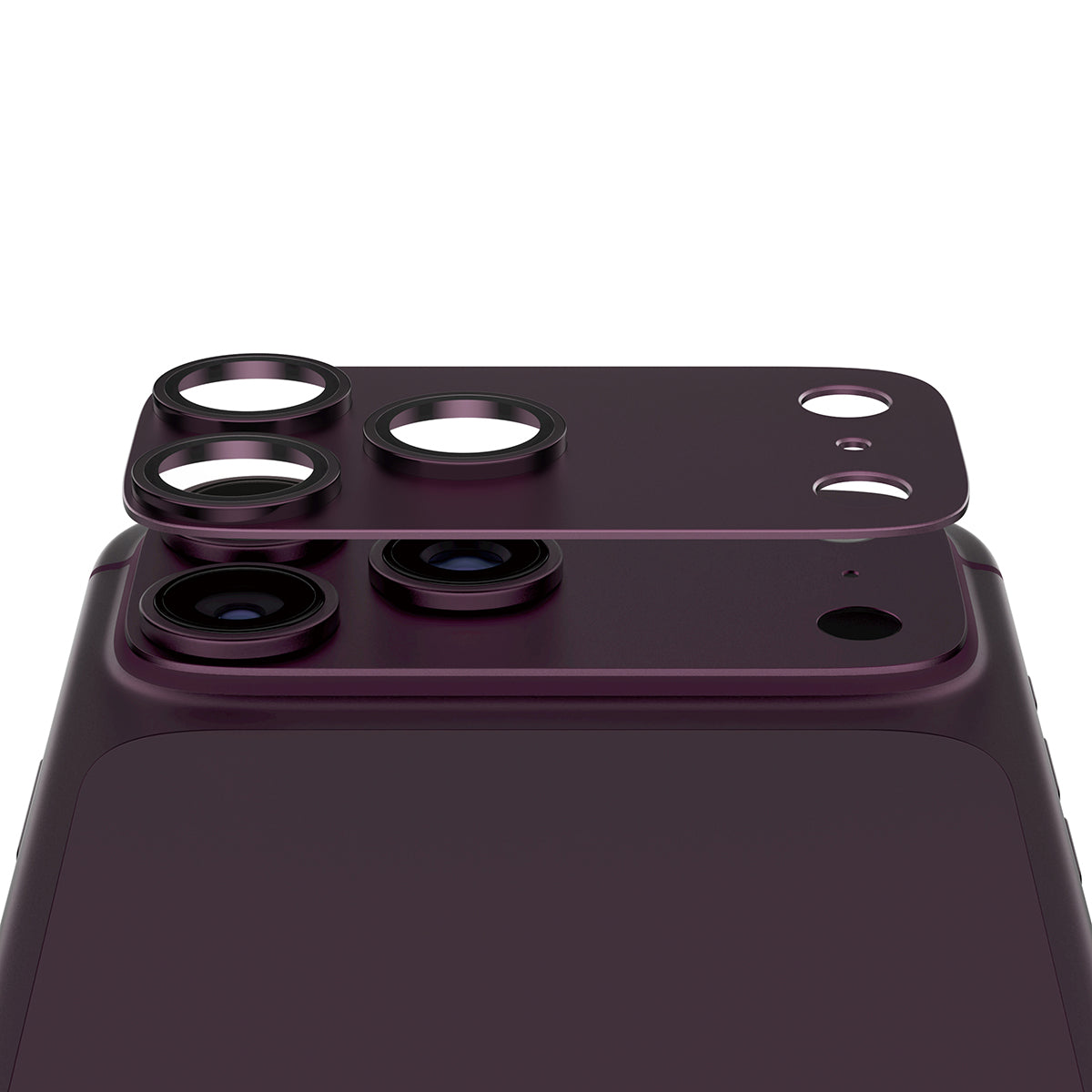 PanzerGlass Kameralinsenschutz – für iPhone 18 Pro – Dunkelrot