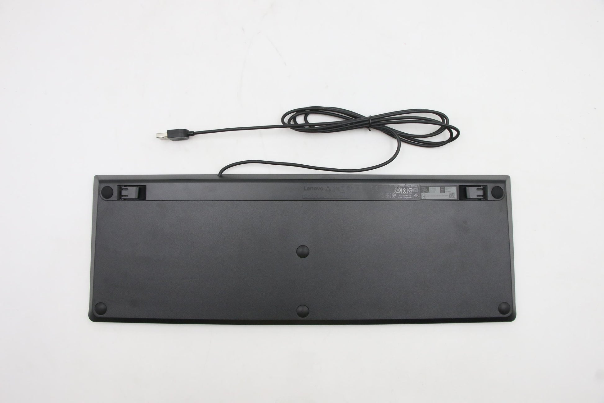 Lenovo Calliope – Tastatur – kabelgebunden – USB‑A – QWERTY (Nordic) – schwarz