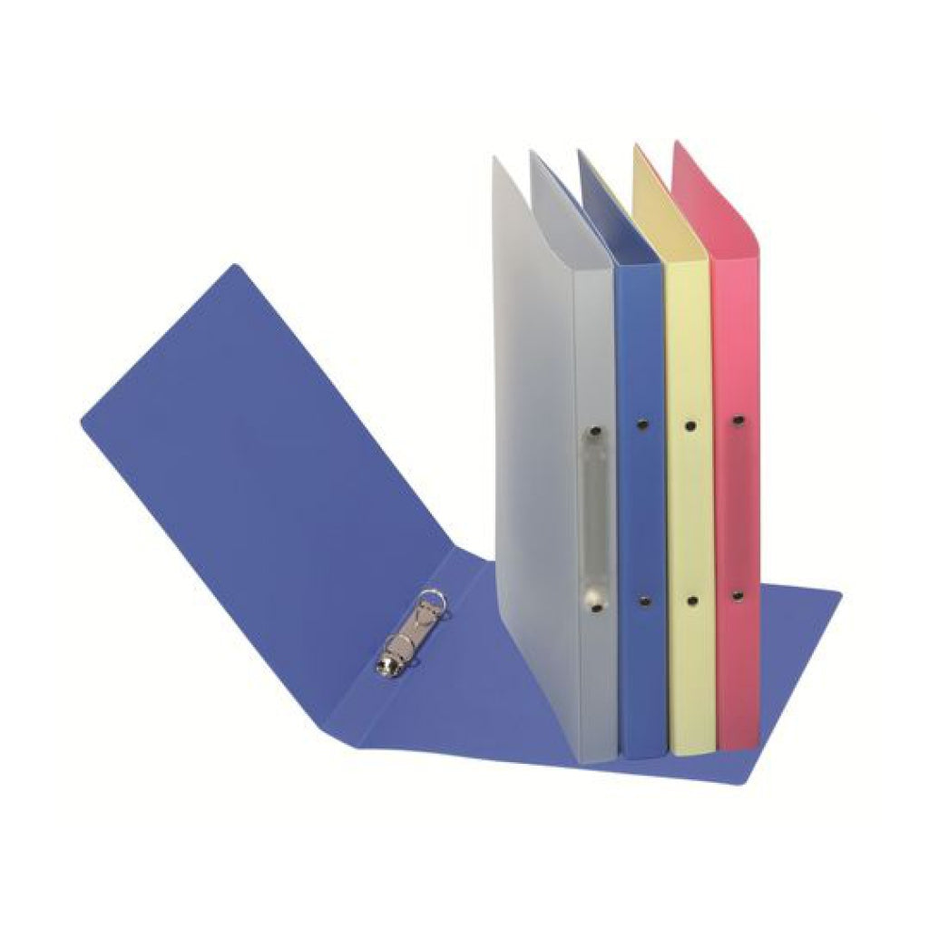 Pagna Ringbuch – 2 Ringe Ø 16 mm – für A4 – Rückenbreite 2,3 cm – Gelb