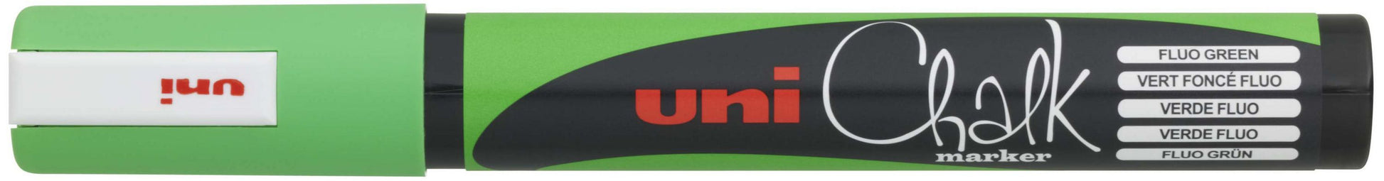 Uni-Ball PWE-5M Kreidemarker – Rund 1,8–2,5 mm – Grün, für Glas/Tafel/Spiegel