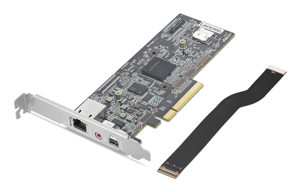 Lenovo 4XH1Q60514 PCIe-Karte – Mini DisplayPort, RJ-45 – für ThinkStation P8/P7/P5