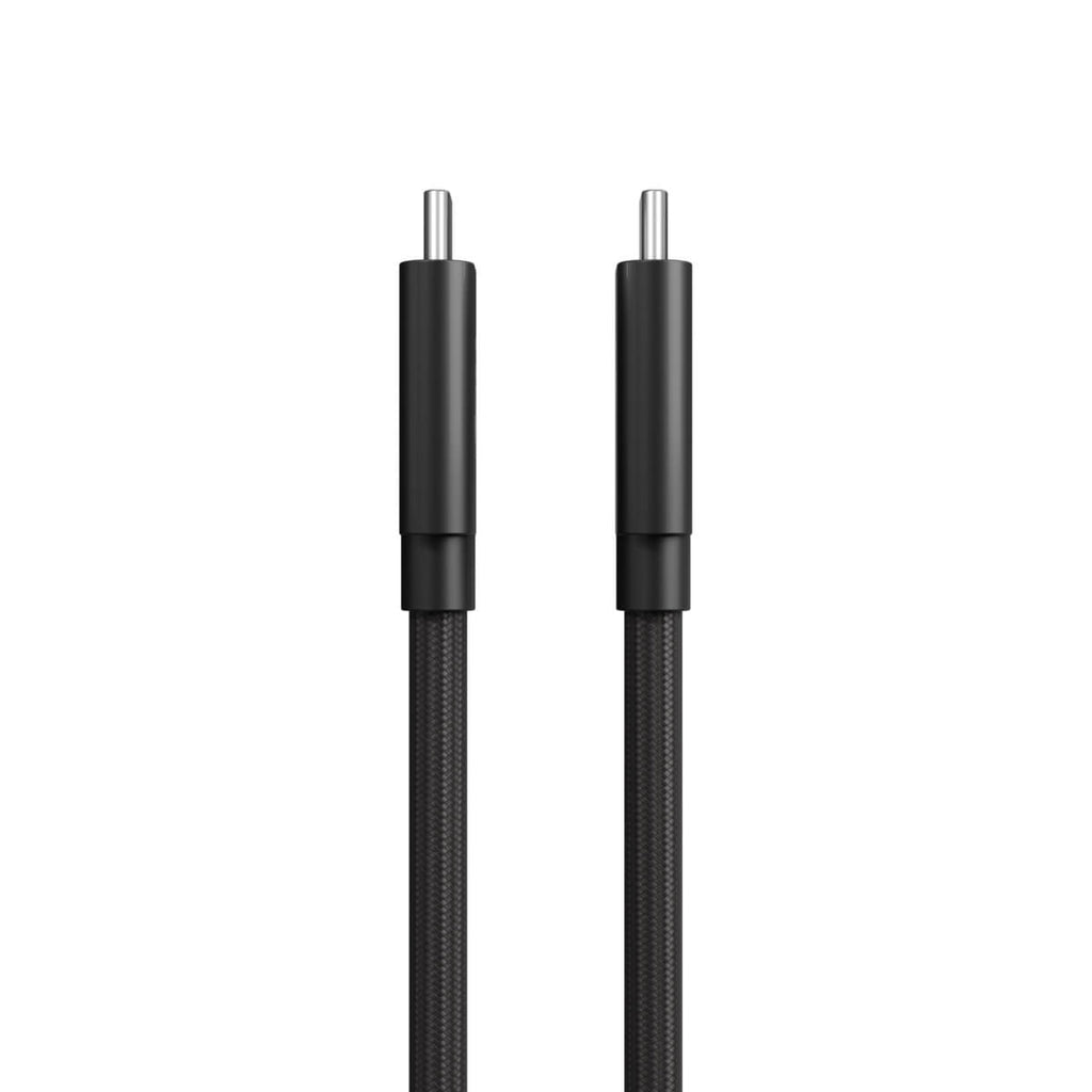 HYPER USB-C auf USB-C Kabel – USB4 40 Gbit/s – 1,2 m – PD 240 W – Geflochten – Schwarz