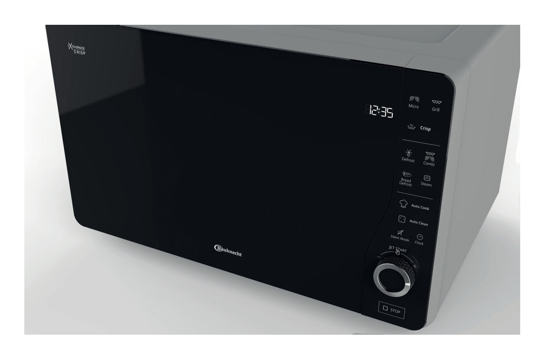 Bauknecht Grill Mikrowelle MW 427 SL CH – 25 l, 800 W – schwarz/silber