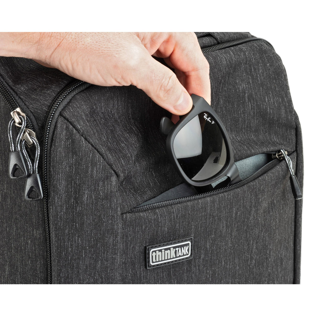 Think Tank BackStory 15 Kamerarucksack – Schwarz – für 16" Notebook, 4 Objektive