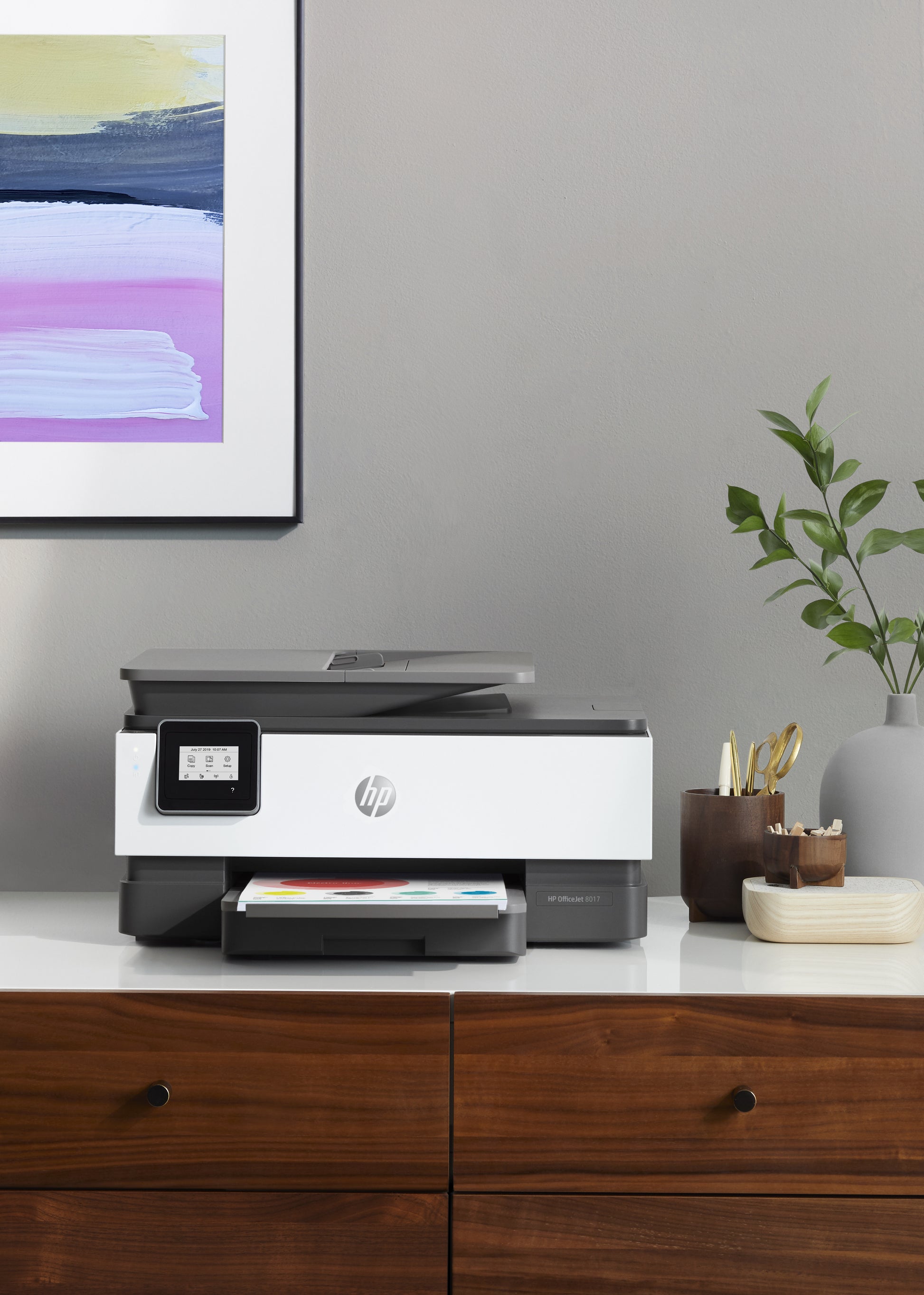 HP OfficeJet 8013 – Farbtintenstrahl-Multifunktionsdrucker, A4, 3-in-1, Duplex, ADF, WLAN, AirPrint, Mopria