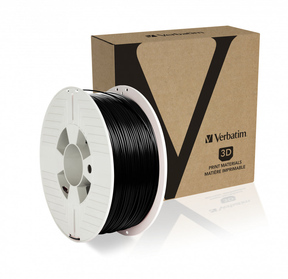 Verbatim Filament PLA – 1,75 mm, 1 kg – Schwarz, 1 Stück