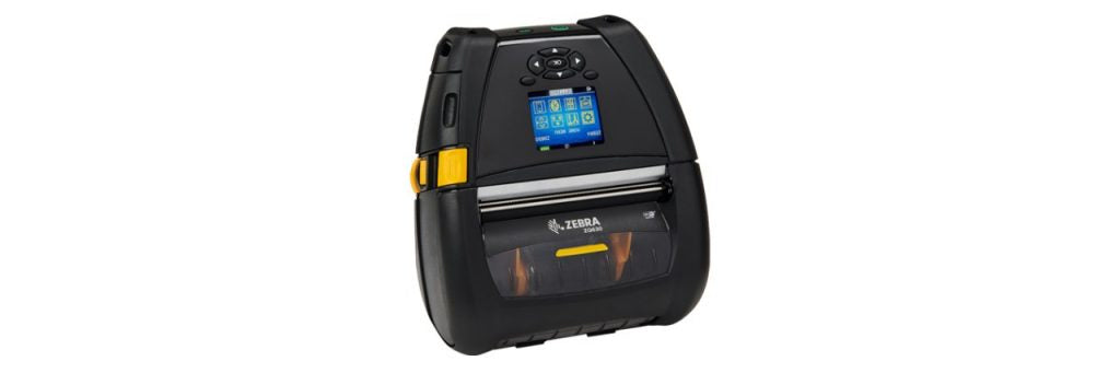 Zebra ZQ630 Plus – Mobiler Handdrucker, LCD, Thermodirekt, 203 × 203 dpi, 115 mm/s, USB, WLAN, Bluetooth, LAN